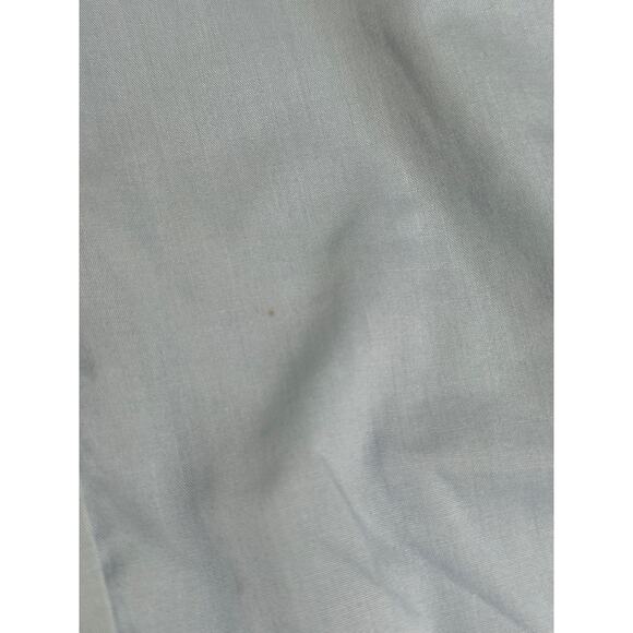 Stafford Shirt Mens 17 Blue Regular Fit Button Up Long Sleeve‎ Dress Performance - Picture 9 of 10